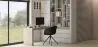 Chaise de bureau tapissée avec accoudoirs - Chaise de bureau design noire - Jodie - Joan image 7