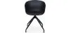 Chaise de bureau tapissée avec accoudoirs - Chaise de bureau design noire - Jodie - Joan image 7