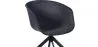 Chaise de bureau avec accoudoirs - Chaise de bureau design noire - Jodie image 7