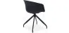Chaise de bureau avec accoudoirs - Chaise de bureau design noire - Jodie image 7