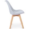 Chaise de salle à manger tapissée de tissu - Style scandinave - Denisse image 7