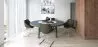 Chaise de salle à manger avec accoudoirs - Simili cuir - PU - Stylix - Noir - Clun image 7