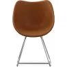 Chaise de salle à manger avec accoudoirs - Simili cuir - PU - Stylix - Noir - Clun image 7