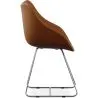 Chaise de salle à manger avec accoudoirs - Simili cuir - PU - Stylix - Noir - Clun image 7
