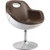 Fauteuil pivotant de design aviateur - Tapissé en PU image 7