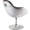 Fauteuil pivotant de design aviateur - Tapissé en PU image 7