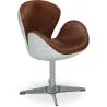 Fauteuil avec Accoudoirs - Style Aviateur - Cuir et Métal - Aviator image 7
