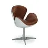 Fauteuil avec Accoudoirs - Style Aviateur - Cuir et Métal - Aviator image 7