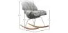 Chaise à Bascule Rembourrée - Design Scandinave - Ruma image 7
