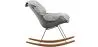 Chaise à Bascule Rembourrée - Design Scandinave - Ruma image 7