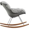 Chaise à Bascule Rembourrée - Design Scandinave - Ruma image 7