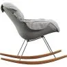 Chaise à Bascule Rembourrée - Design Scandinave - Ruma image 7