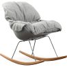 Chaise à Bascule Rembourrée - Design Scandinave - Ruma image 7