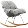Chaise à Bascule Rembourrée - Design Scandinave - Ruma image 7