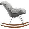 Chaise à Bascule Rembourrée - Design Scandinave - Ruma image 7