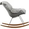 Chaise à Bascule Rembourrée - Design Scandinave - Ruma image 7