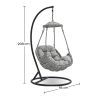 Chaise suspendue de jardin - Balançoire - Ella image 7