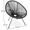 Chaise d'extérieur - Chaise de jardin - Nouvelle édition - Acapulco image 7