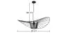 Lampe de Plafond - Lampe Suspendue Design Pamela - 80cm - Vertical image 7