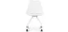 Chaise de bureau à roulettes - Chaise de bureau blanche - Canva image 7