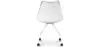 Chaise de bureau à roulettes - Chaise de bureau blanche - Canva image 7