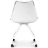 Chaise de bureau à roulettes - Chaise de bureau blanche - Canva image 7