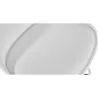 Chaise de bureau à roulettes - Chaise de bureau blanche - Canva image 7