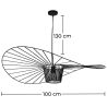 Lampe de Plafond - Lampe Suspendue Design Pamela - 100cm - Vertical image 7