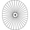 Lampe de Plafond - Lampe Suspendue Design Pamela - 100cm - Vertical image 7