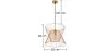 Plafonnier Rétro - Suspension Design - Lia image 7