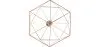 Lampe de plafond - Lampe suspendue au design vintage - Lara image 7