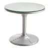 Table basse ronde - Table d'appoint style aviateur - Métal - Tulip image 7