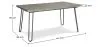 Pack Table à manger - Design industriel 150cm + Pack de 6 chaises à manger - Design industriel - Hairpin Stylix image 7