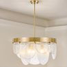  Lampe de plafond à disques en cristal - Lampe suspendue design - Luna image 7