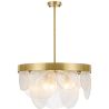  Lampe de plafond à disques en cristal - Lampe suspendue design - Luna image 7