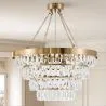 Lampe de plafond en cristal - Lustre suspension - Loraine image 7