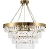 Lampe de plafond en cristal - Lustre suspension - Loraine image 7