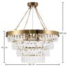 Lampe de plafond en cristal - Lustre suspension - Loraine image 7