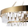 Lampe de plafond en cristal - Lustre suspension - Loraine image 7