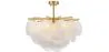  Lampe de plafond en nacre - Lampe suspendue à disques - Karl image 7