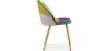 Chaise de salle à manger tapissée en patchwork - Style scandinave - Simona image 7