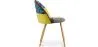 Chaise de salle à manger tapissée en patchwork - Style scandinave - Ray image 7