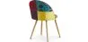 Chaise de salle à manger tapissée en patchwork - Style scandinave - Ray image 7