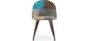 Chaise de salle à manger tapissée en patchwork - Style scandinave - Patty image 7