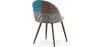 Chaise de salle à manger tapissée en patchwork - Style scandinave - Patty image 7