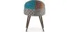 Chaise de salle à manger tapissée en patchwork - Style scandinave - Patty image 7