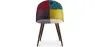 Chaise de salle à manger tapissée en patchwork - Style scandinave - Ray image 7