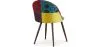 Chaise de salle à manger tapissée en patchwork - Style scandinave - Ray image 7