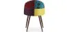 Chaise de salle à manger tapissée en patchwork - Style scandinave - Ray image 7