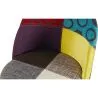 Chaise de salle à manger tapissée en patchwork - Style scandinave - Ray image 7